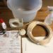 籐カゴを作る時の道具